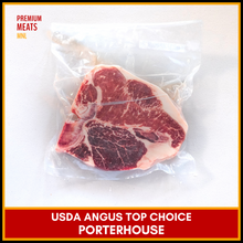 Load image into Gallery viewer, USDA Top Choice Angus Porterhouse (3/4 in. thick)