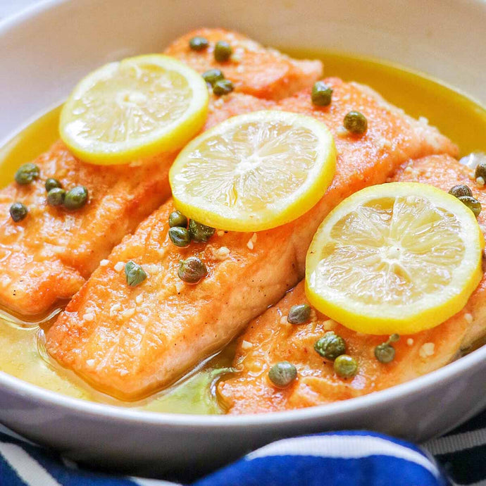 Quick Salmon Piccata