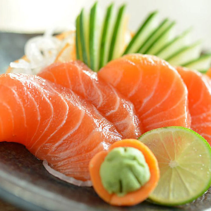 How to enjoy your Salmon Loin Sashimi 🐟