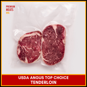 USDA Top Choice Angus Tenderloin (3/4 in. thick)