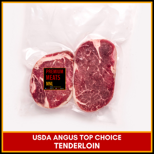 USDA Top Choice Angus Tenderloin (3/4 in. thick)