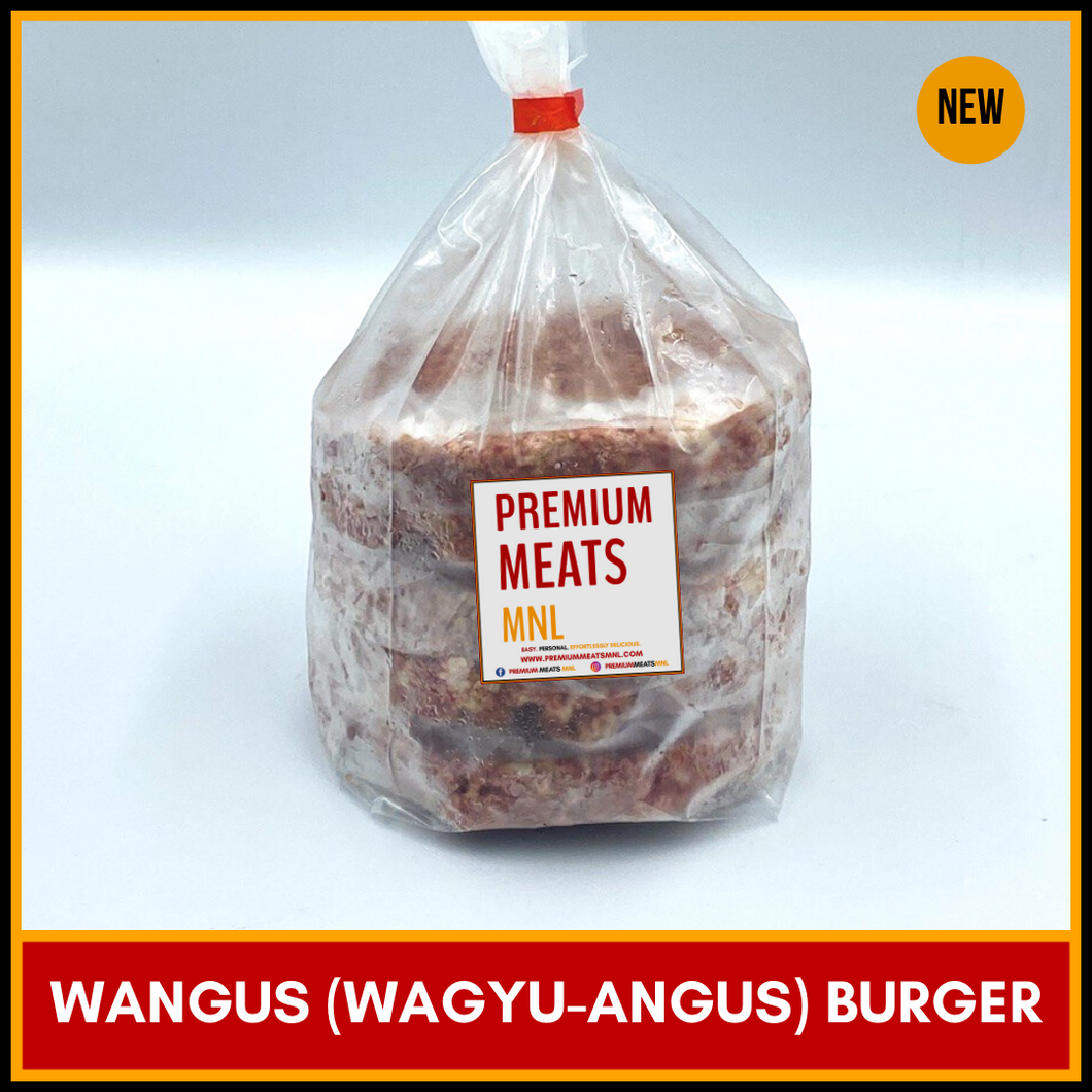 Wangus (Wagyu Angus Burger Patties)