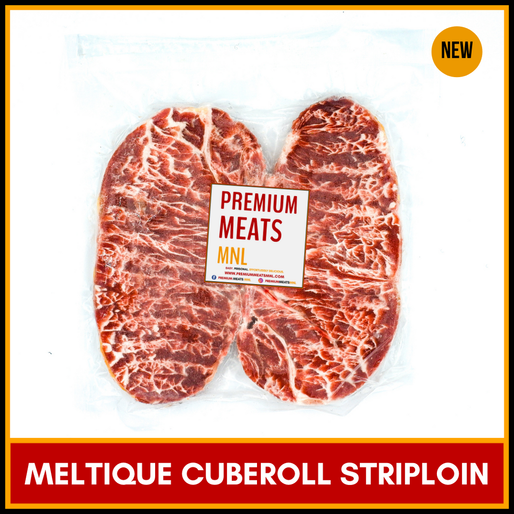 Meltique Beef Striploin (2pcs/pack, ~360-400g)